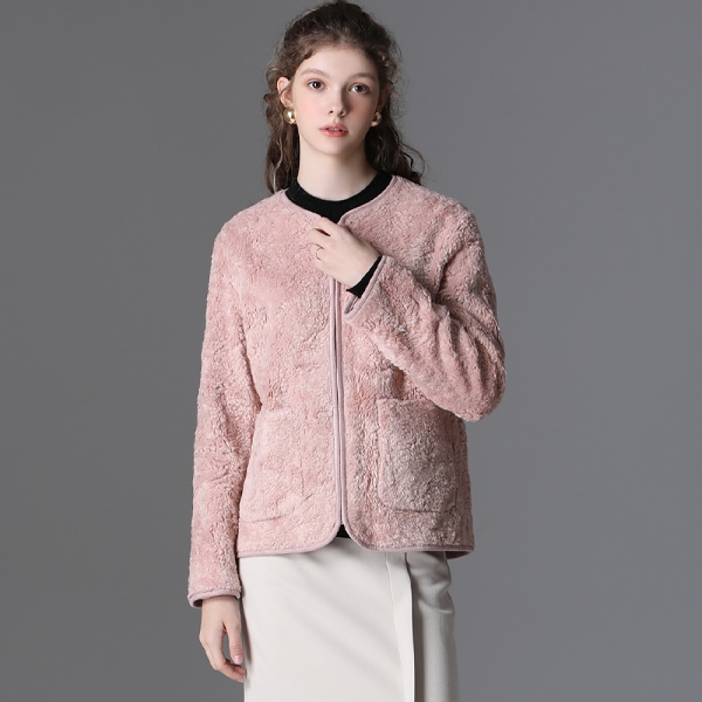 (リスト) カジュアルブークルジップアップジャケット