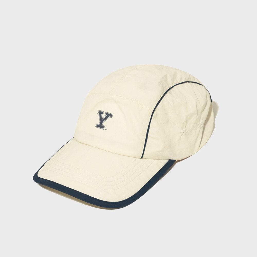 エールアスレチック Yロゴランニングキャンプキャップ_アイボリー