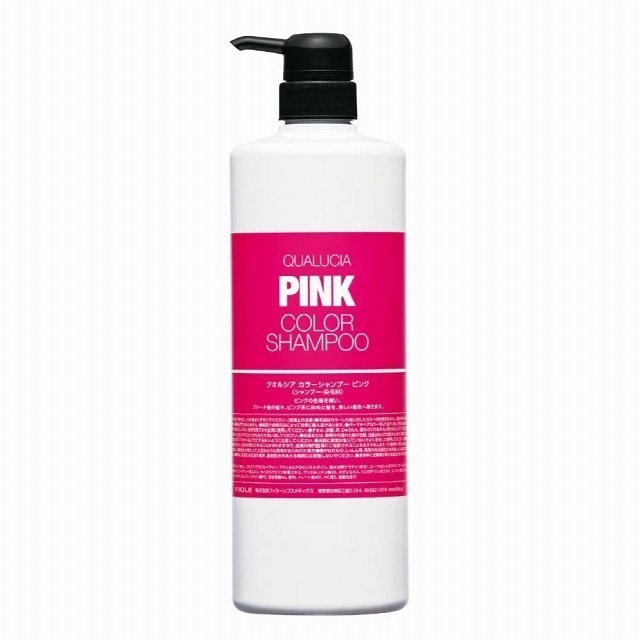 クオルシア カラーシャンプー ピンク 1000ml 大容量 ハイトーンカラー用 補色ケア 退色防止 ブリーチ毛ケア