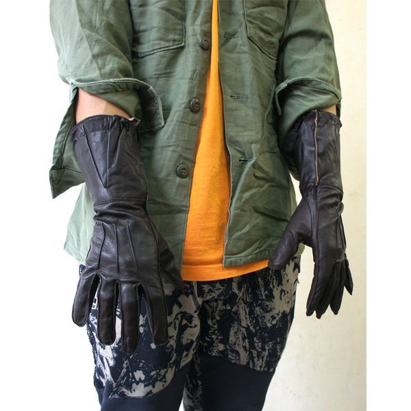 イギリス軍 RAFタイプ M41第2次世界大戦フライトグローブ GG038NN L [ レプリカ ]