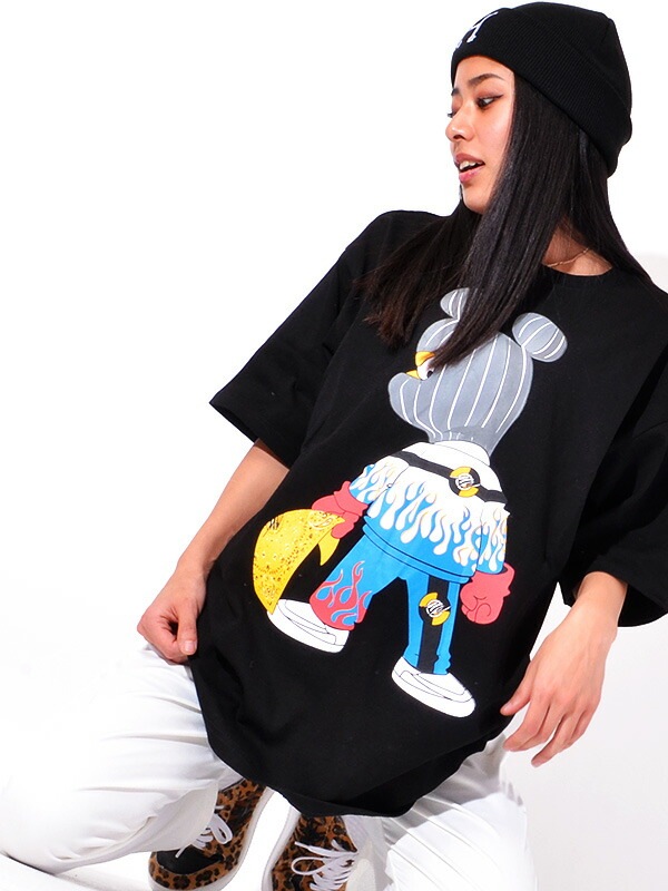 MAISON EMERALD メゾンエメラルド Tシャツ メンズ レディース ユニセックス 半袖 MASKED MICKEY SHORT SLEEVE MASK-MICKEY-SS-B