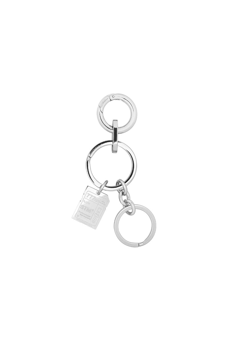 【SENTIMENTS】 NO.463 [SILVER] SD CARD KEY RING