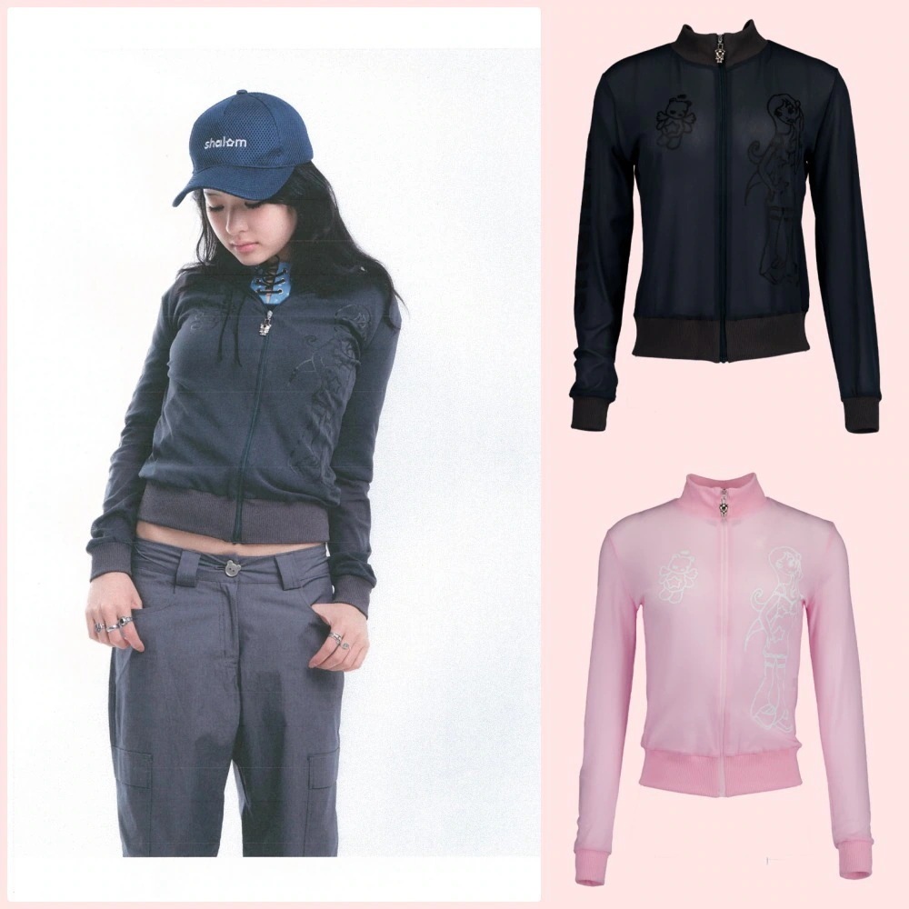 【Shalom】SHAGGY MESH ZIP-UP 15,345円