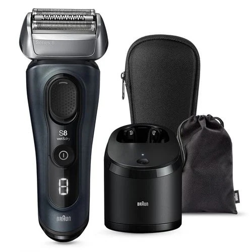 【推奨品】BRAUN 8563cc-V メンズシェーバー シリーズ8 （3枚刃) グレー