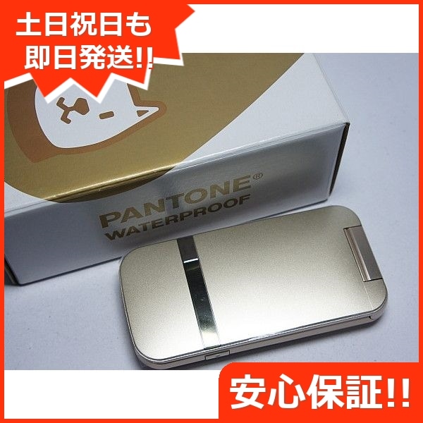 新品未使用 202SH PANTONE ゴールド ガラケー 92