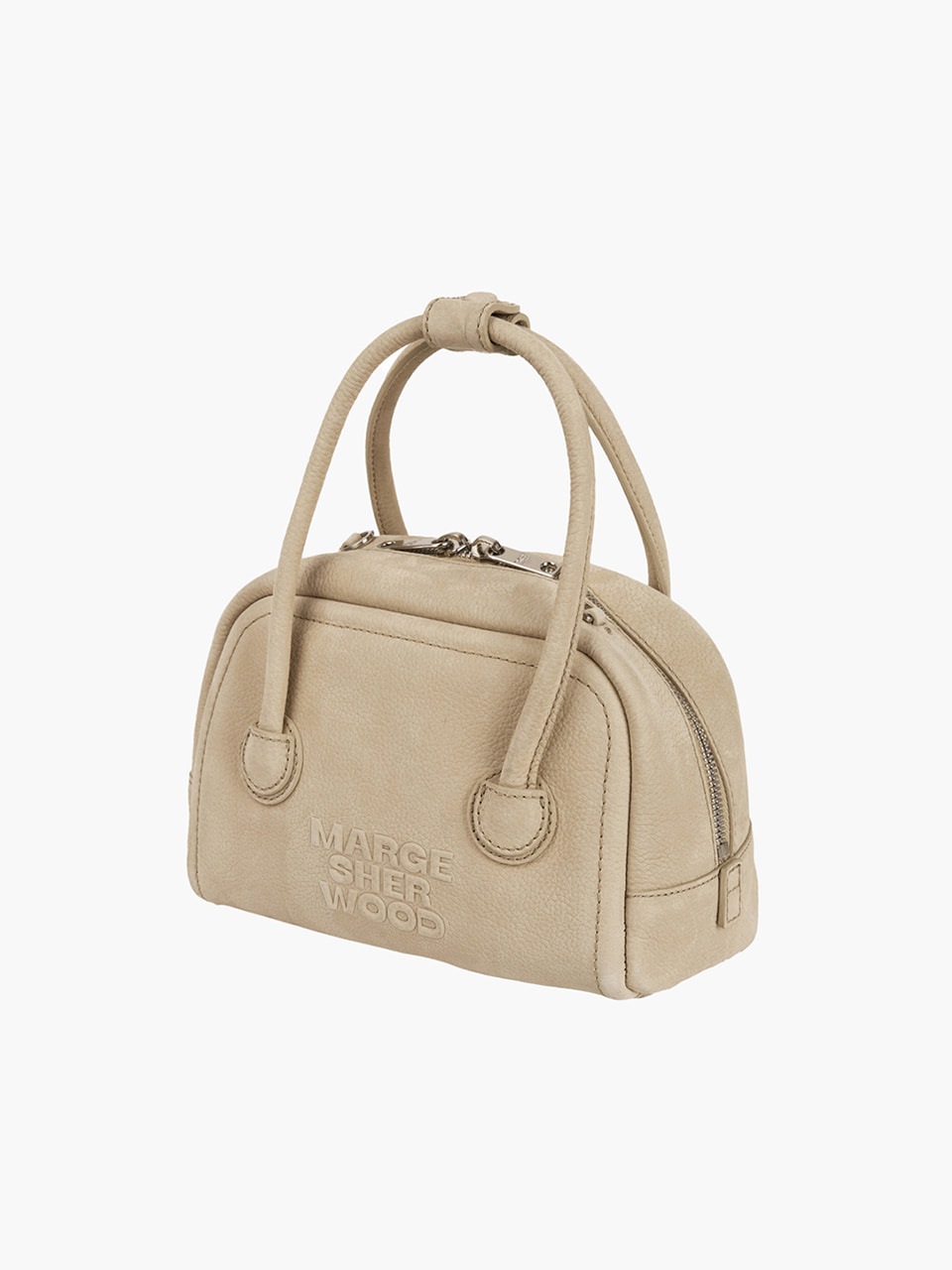 【MARGESHERWOOD】 SOFT TOTE MINI : NUDE NUBUCK