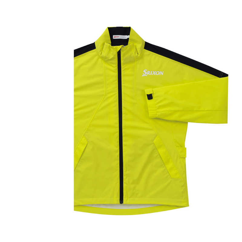 ダンロップ(スリクソン)　レインスーツ イエローネイビー LL 【返品交換不可】　SMR5001