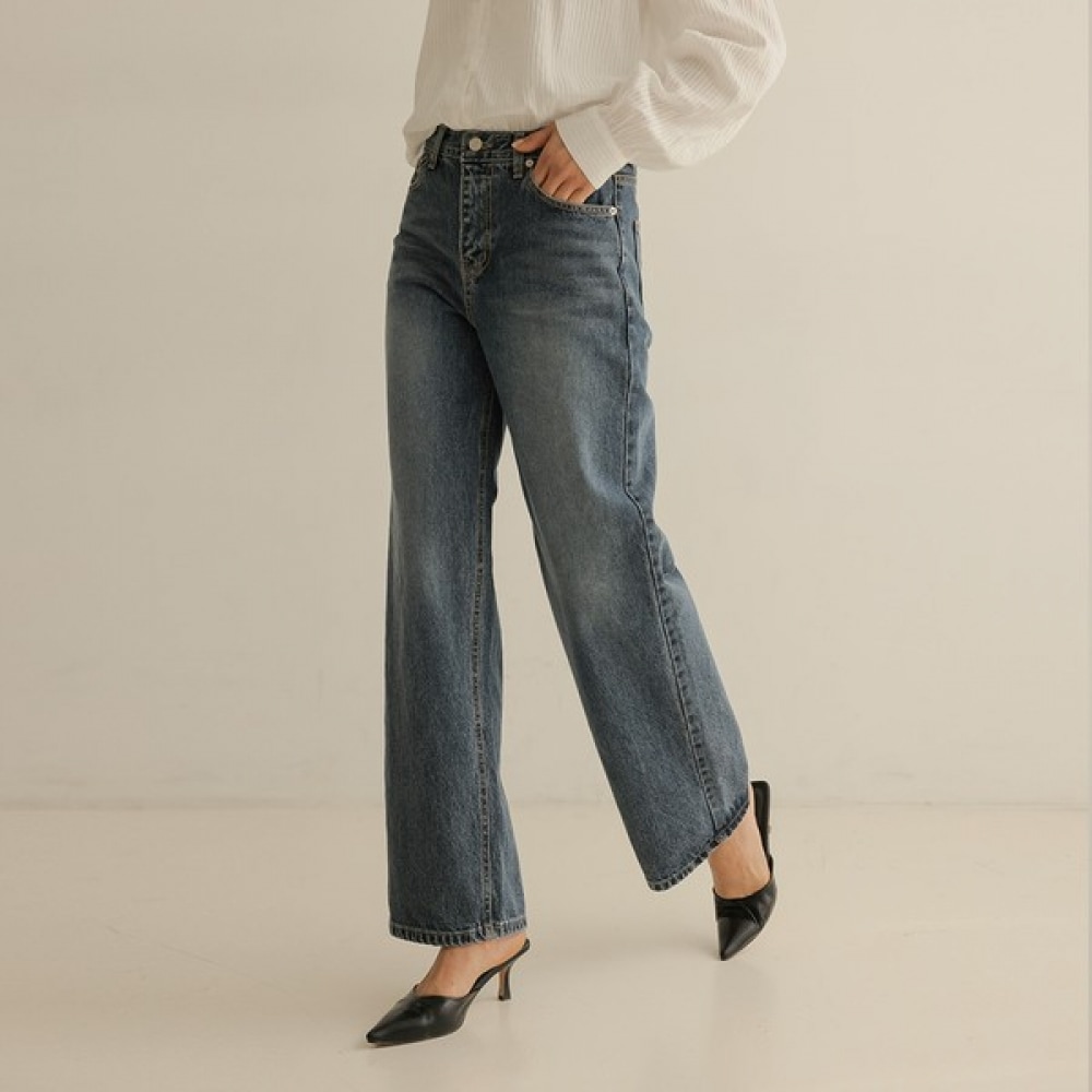 [Elysia] ティガデイリーワイドデニムパンツ