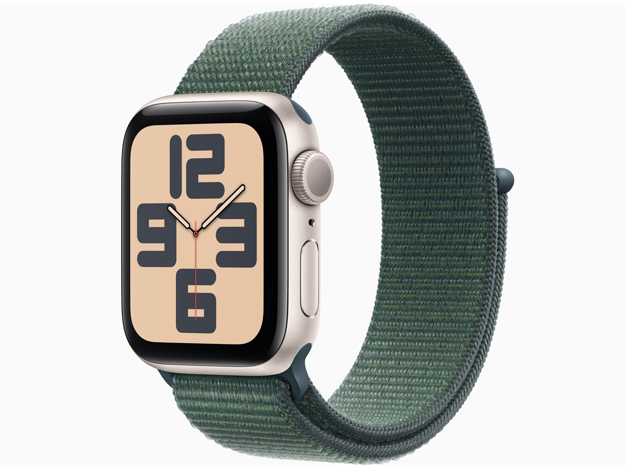 【新品未開封品】Apple Watch SE 第2世代 GPSモデル 40mm MXEH3J/A [スターライト・レイクグリーンスポーツループ]