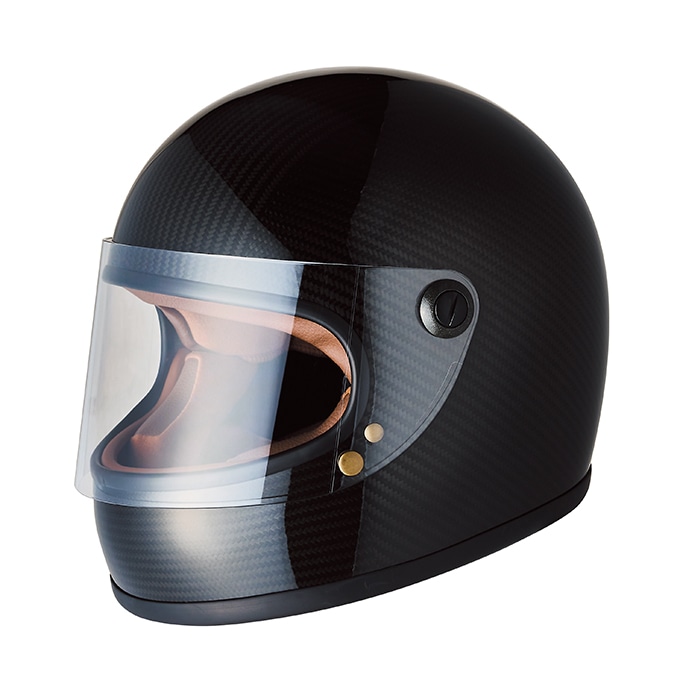 NV Road Racer2　NVロードレーサー2　CARBON HYBRID STD/BROWN　艶アリ仕上げ フルフェィスヘルメット カーボン