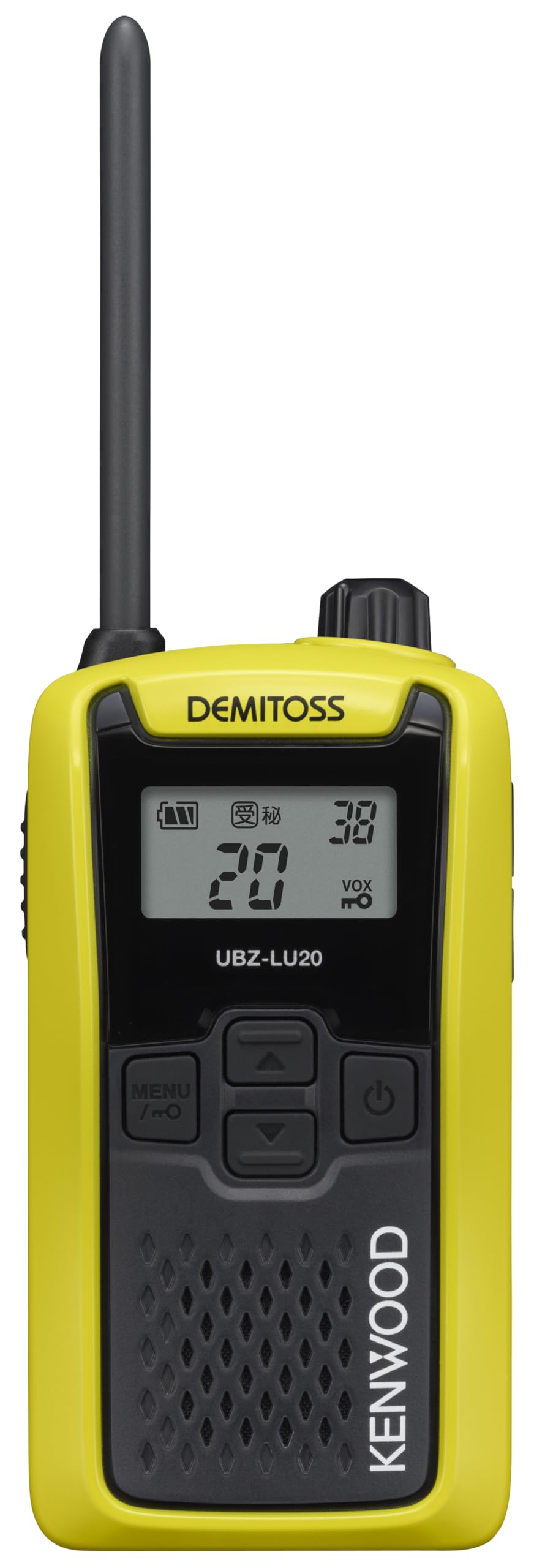 ケンウッド UBZ-LU20Y 特定小電力トランシーバー DEMITOSS(デミトス) イエロー（UBZ-LS20Y後継機種）