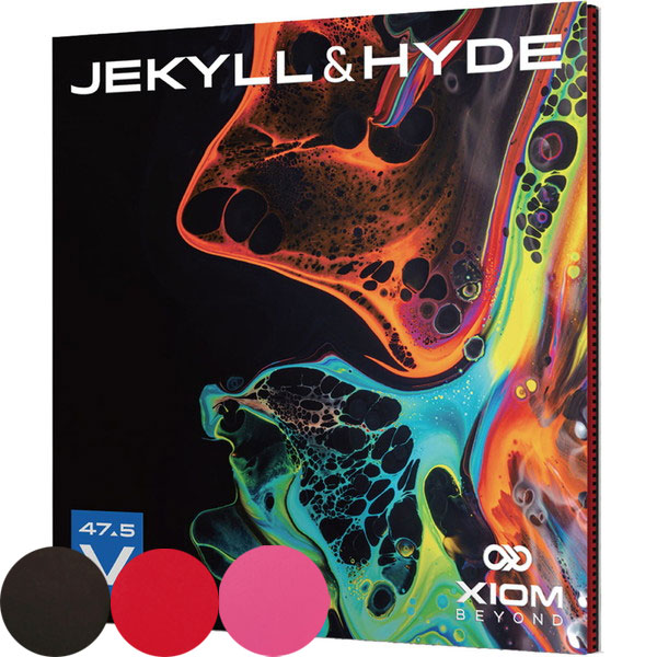 VICTAS ヴィクタス XIOM エクシオン 裏ラバー ジキル＆ハイド V47.5 卓球 ラバー 850030 4,756円