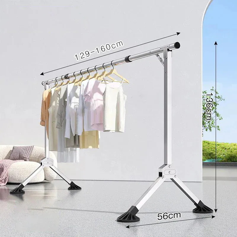 選べる６サイズ ハンガーラック 折り畳み式ハンガー 屋外物干しラック ボールハンガー 洗濯もの干しラック 伸縮折り畳みハンガーラック