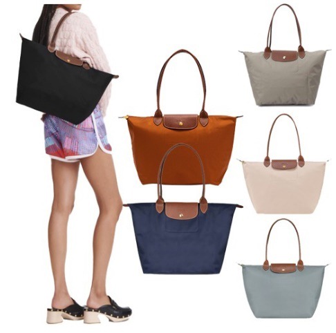 トートバッグ ナイロン ル プリアージュ ショルダーバッグ クラシック ブラック レッド ネイビー グレー レディース L1899089