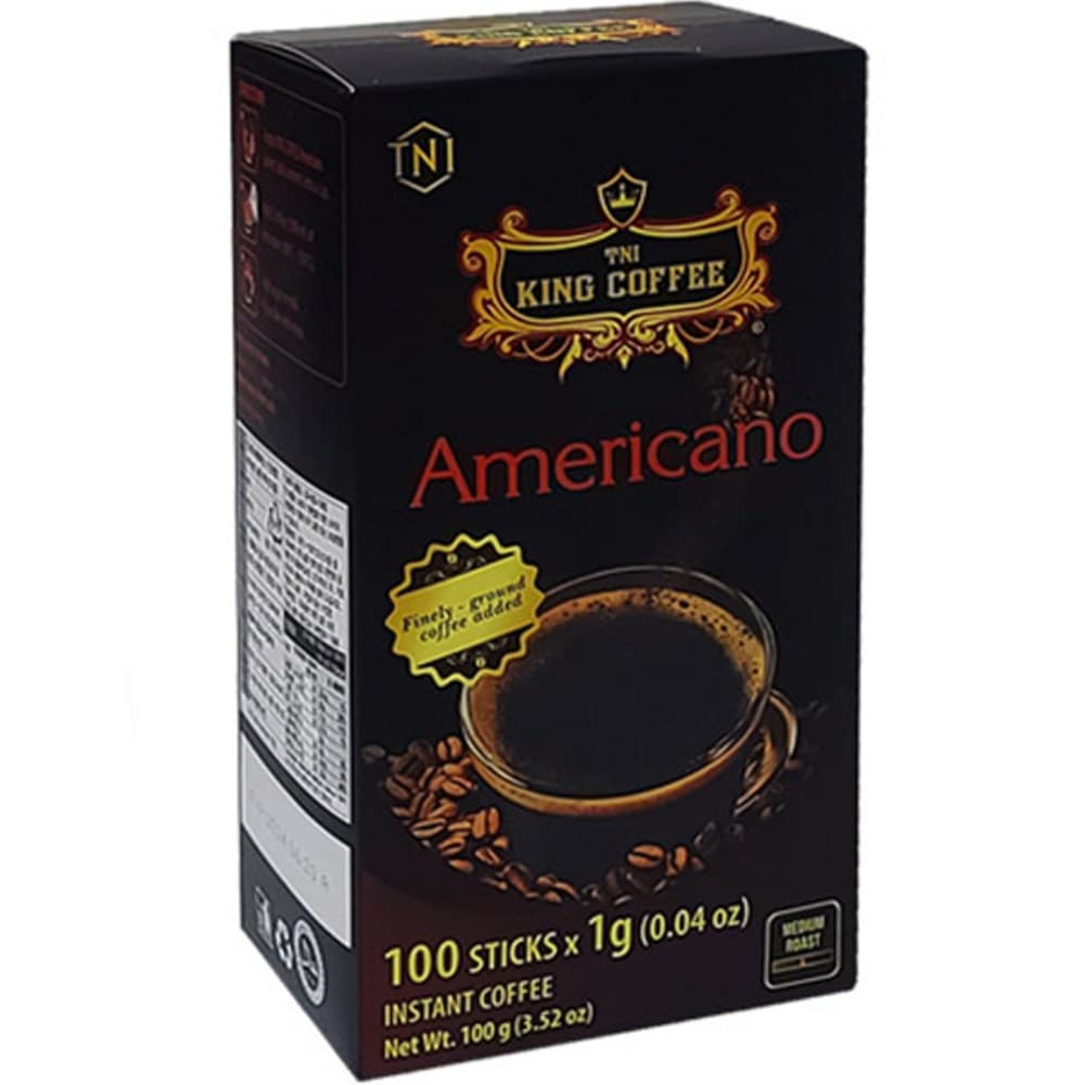 ティエンアイキングコーヒーアメリカーノ豆コーヒーミックス1g100個入り1個