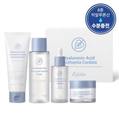 エスポリオ語聖草基礎4種セット（フォーム+トナー+アンプル+クリーム）肌鎮静にきび緩和
