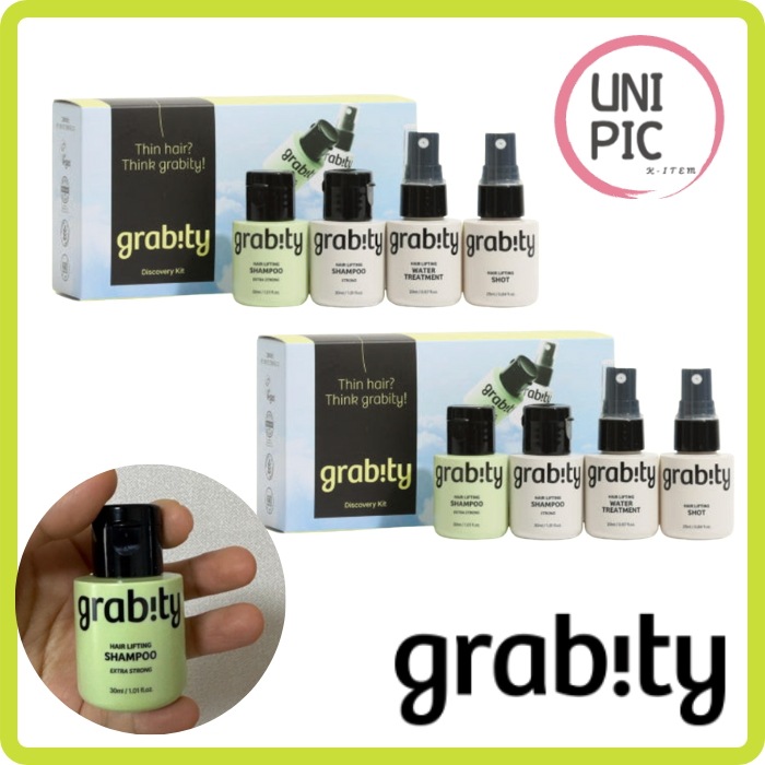 [旅行用4種セット1+1] ヘアリフティングシャンプー ストロング ミニ + エキストラ·ストロング ミニ + ウォーター·トリートメント ミニ + ヘアリフティングショット ミニ