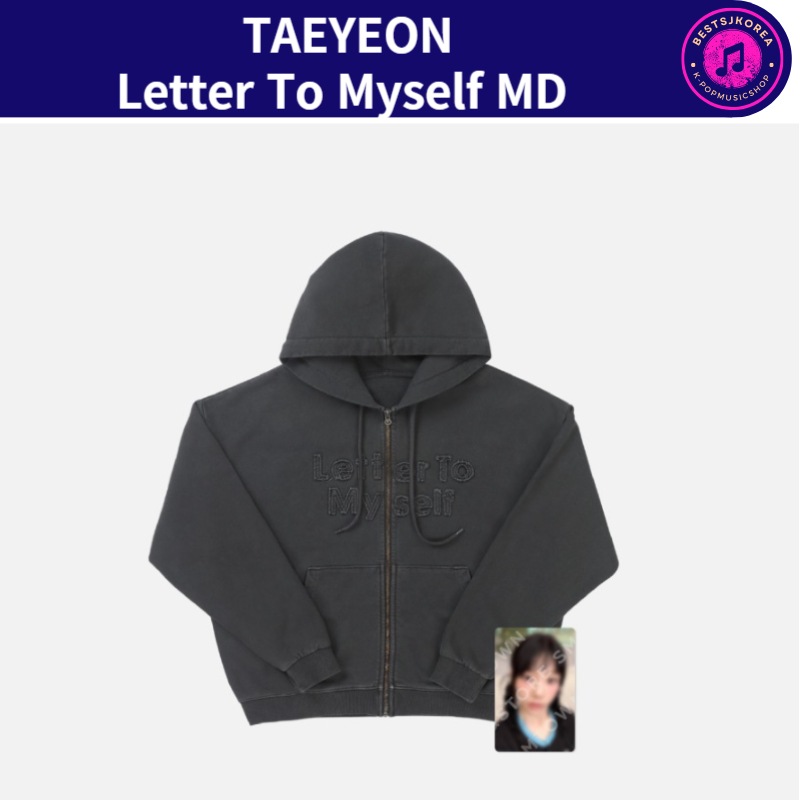 TAEYEON Letter To Myself MD ZIP-UP HOODIE SET