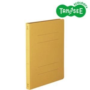 （まとめ）丈夫なフラットファイル バインダー 2穴 HD A4-S イエロー 10冊入 20パック