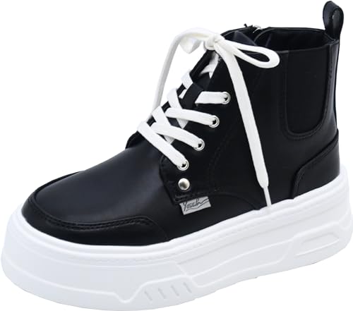 [ヨースケ] ファッションブーツ 6310011 ブラックホワイト