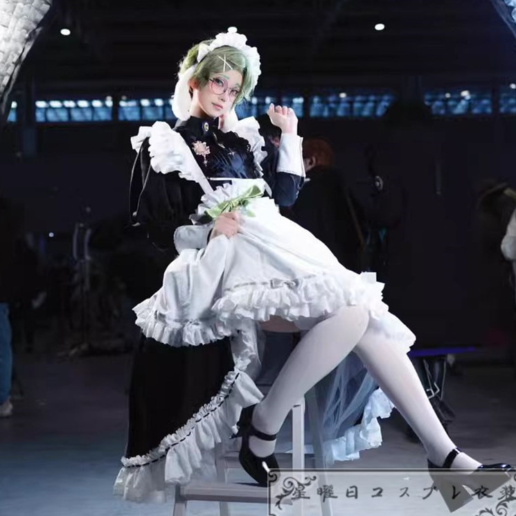 NU:カーニバル オリビン あめとムチおりびょん メイド服 コスプレ衣装 コスチューム ハロウィン 変装 仮装