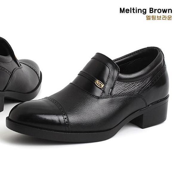 男性用シークレットシューズ 本革 フォーマルシューズ DK50