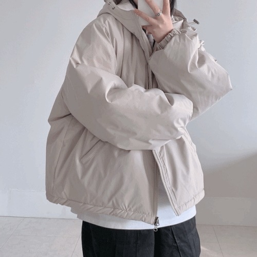 かわいい オーバーフィット パーカー ウェロン ダウン