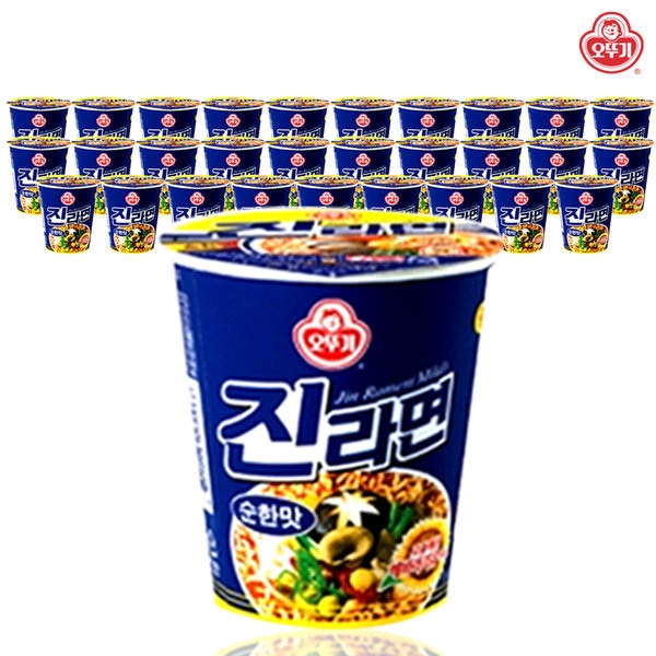 OTTOGI/マイルド/65g/x30個/Jラーメン·カップ麺