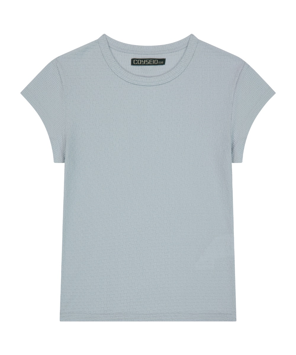 【COYSEIO】 038 PURE T-SHIRT : SKY BLUE