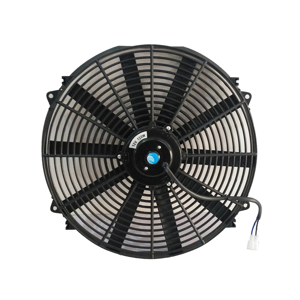 電動ファン 16インチ 43cm 薄型 プル式 汎用 吸風式 吸い込み ラジエーター エンジン 車