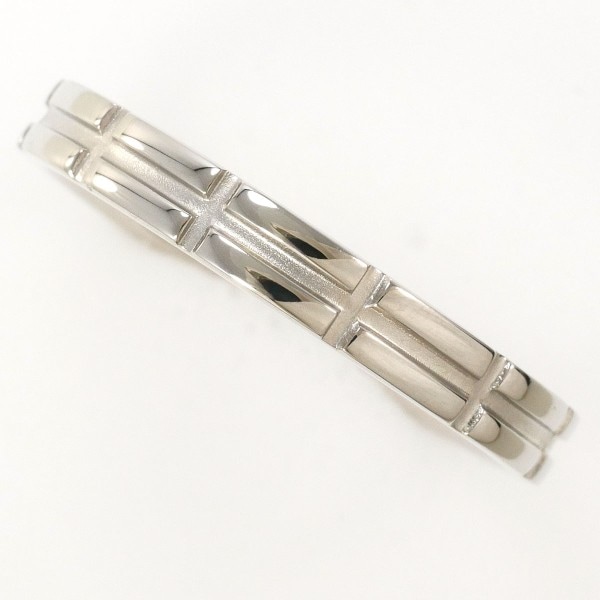 K14 14金 WG ホワイトゴールド リング 指輪 21号 総重量約4.2g ジュエリー 中古