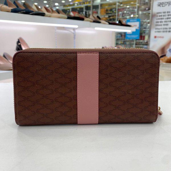 女性チェック柄長財布 EOEFRP884PI HSPD4A GN