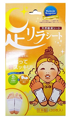 樹の恵 足リラシート ジンジャー 30枚入