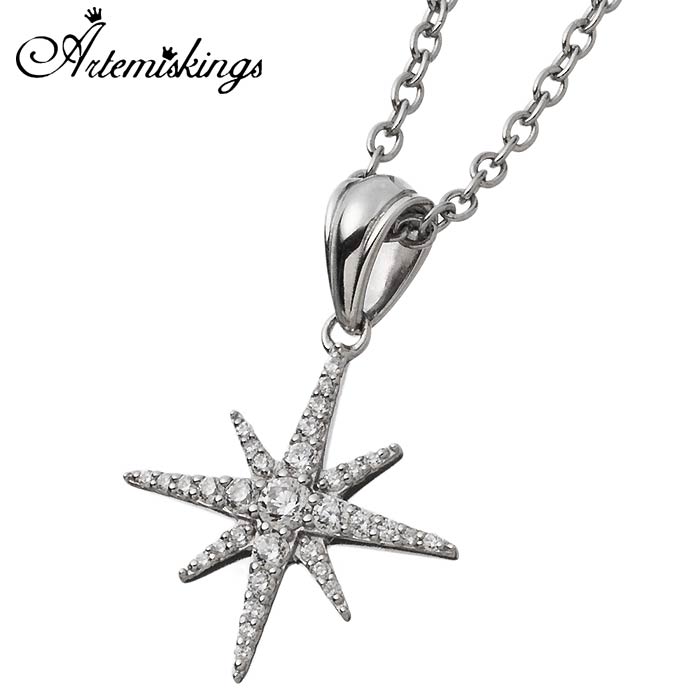 アルテミスキングス ARTEMIS KINGS ノーススター シルバー ペンダント キュービックジルコニア 星 ギフト プレゼント シルバー アクセサリー アクセ ギフト AKP0114 8,250円
