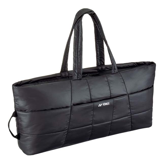 ラケット収納可 ヨネックス(YONEX) 2024 ユニセックス COMPACT SERIES トートバッグワイド テニスバッグ BAG2461W-007 ブラック(24y6m)