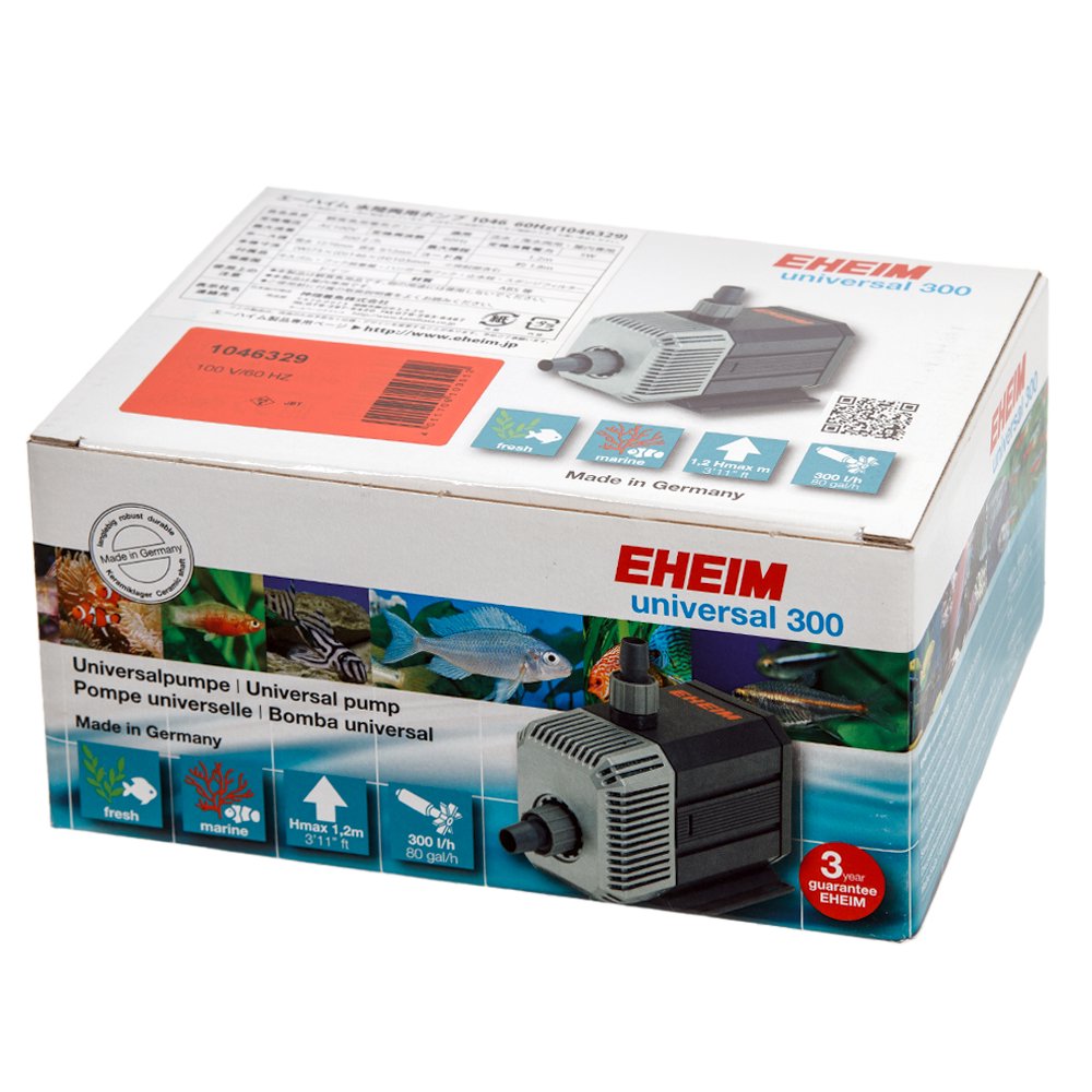 ６０Ｈｚ　エーハイム　１０４６　流量５リットル／分　西日本用　メーカー保証期間１年　ＣＲＣ10―37―20―10―20