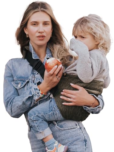 WILDRIDE(ワイルドライド) ヒップシート ショルダー 抱っこ紐 スリング 折りたたみ コンパクト 20kg ワイルドライド Rib Collection Olive Rib