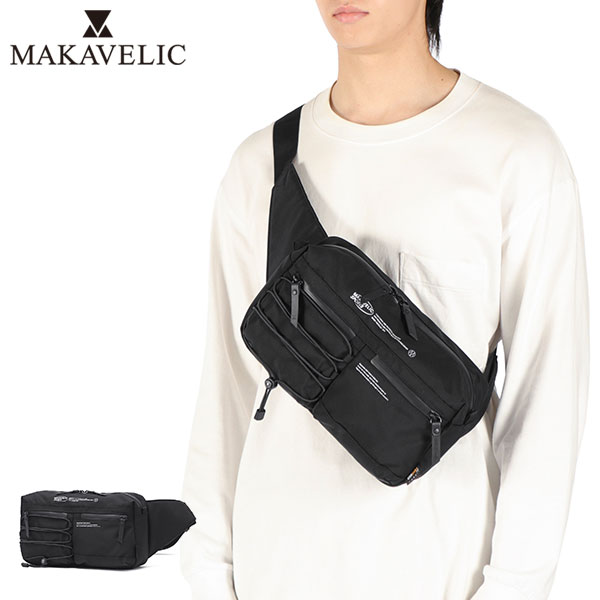 正規品1年保証 ウエストバッグ メンズ レディース 防水 アウトドア ポーチ 大容量 おしゃれ 大人 軽量 A5 ナイロン アウトドア ボディバッグ 黒 SQUAD 3125-10302