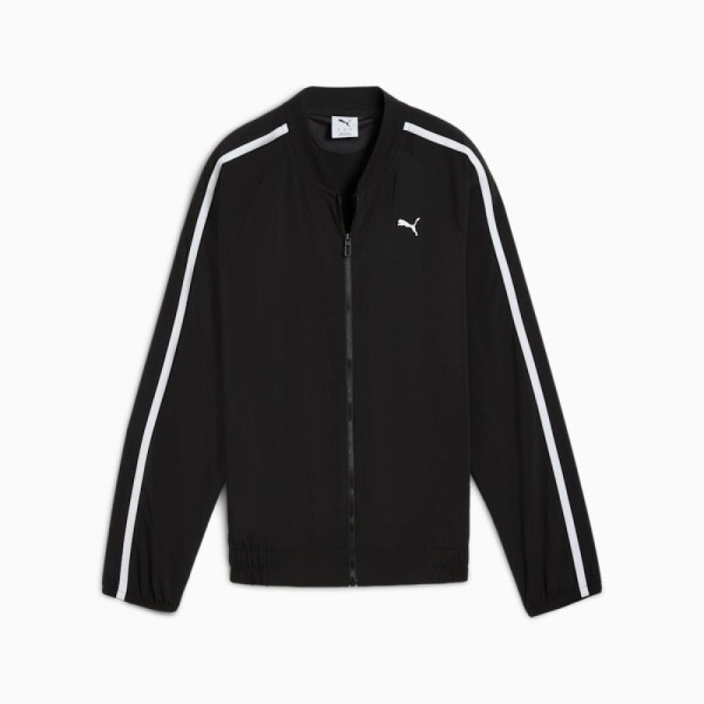 プーマ レディース フローラル リボン ウーブン フルジップジャケット 527492-01