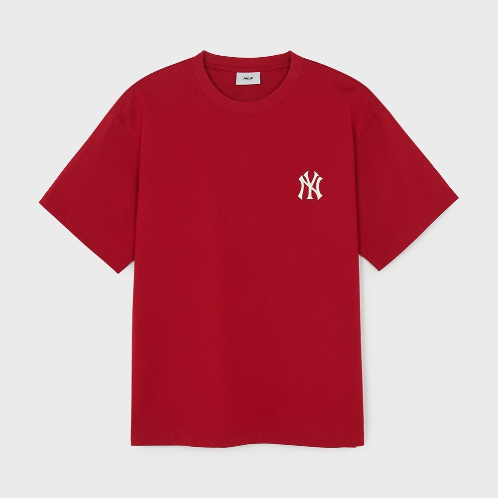 MLB [MLB] ニューイヤーホースバックグラフィックショートスリーブTシャツ NY (D.Red)