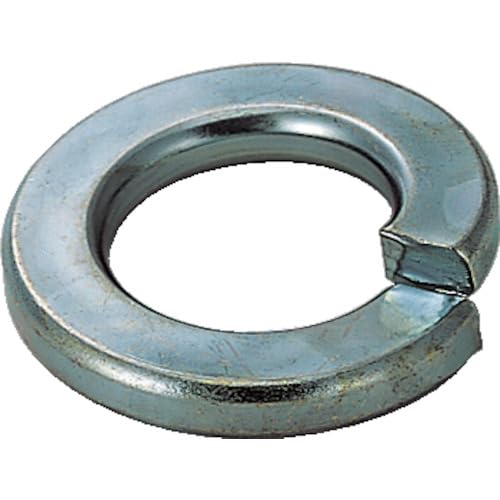 TRUSCO(トラスコ) スプリングワッシャー ユニクロム サイズW3/8 114個入 B28-0318 × 10 【ケース販売】