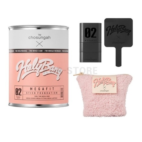 TM ホリバン スペシャルメガフィットスティックファンデーションセミマット SPF50+ PA+++ 16g02ナチュラルベージュ1個