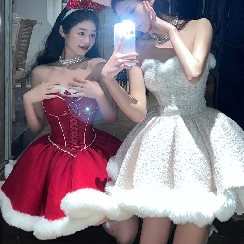 サンタコスプレクリスマスコスプレクリスマスプレゼントサンタコスサンタ衣サンタクロースレディースサンタ服サンタコスチュームワンピース