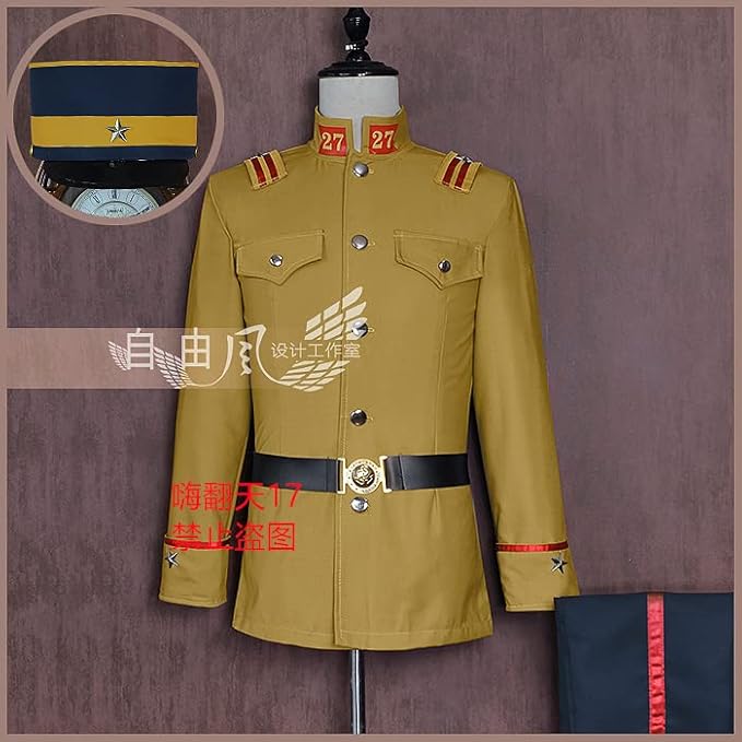 実物撮影（ウィッグ靴追加 ） ゴールデンカムイ 鯉登音之進 コスプレ衣装