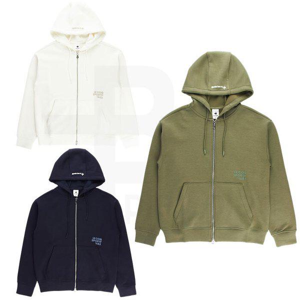 共用ルーズフィットクッション地フード付きジップアップ QQ123LFT11 13,109円