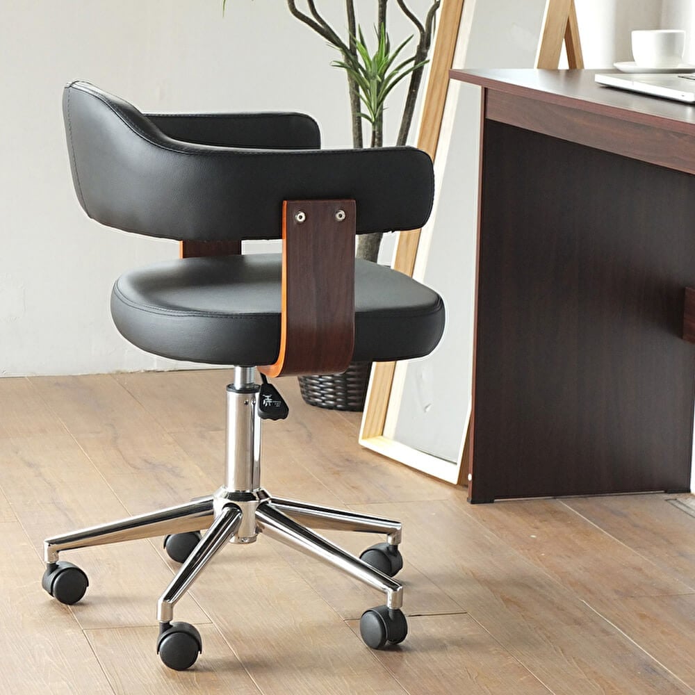 ウィルリミテッド 曲げ木オフィスチェア Wiz ウィズ WTG-257 ウォールナット WN モダンスタイル お洒落 オシャレ インテリア 椅子 いす