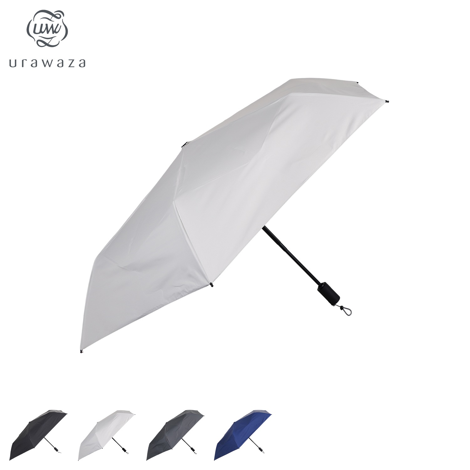 傘 折り畳み 日傘 軽量 晴雨兼用 雨傘 メンズ レディース 55cm UVカット 紫外線対策 3秒でたためる 無地 PARASOL 30244-12 6,518円