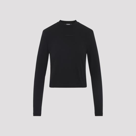 JACQUEMUS Women Tops TSW00155AJ00124 990 BLACK
