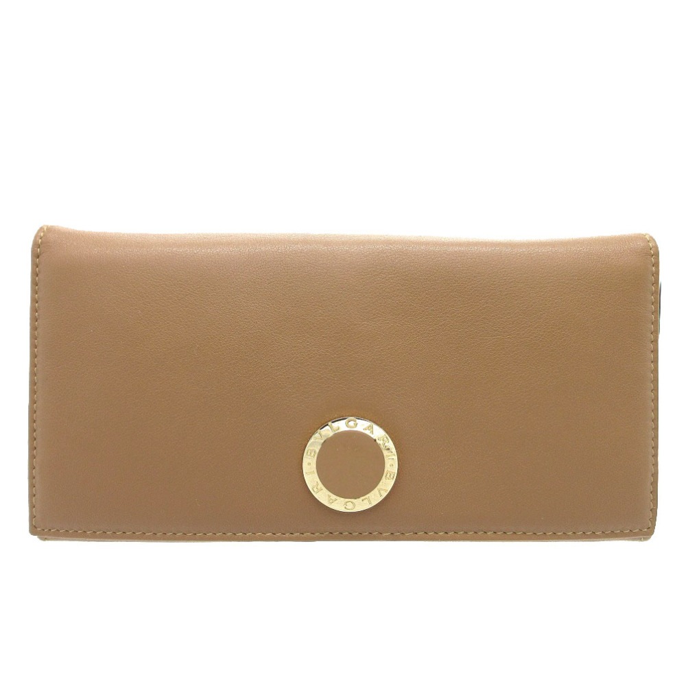 美品 コローレ 長財布 レザー/レザー ブラウン 0391【中古】 レディース