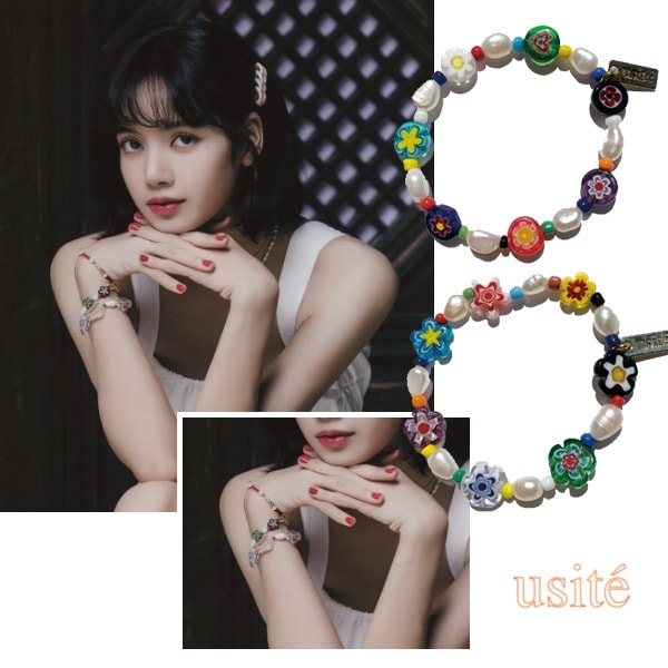 gemstone pearl beading bts j-hope着用 blackpink着用